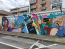 Il nuovo murale di via San Matteo a Nichelino