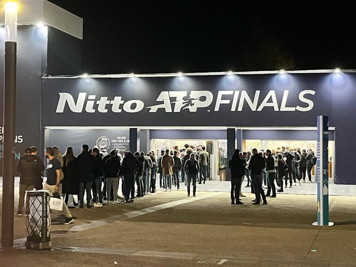 Foto d'archivio del pubblico delle Atp Finals
