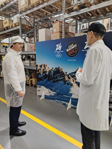 Visita alla Vergnano del presidente Davide Nicco