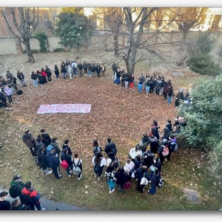 Una immagine di archivio degli studenti del Bodoni-Paravia