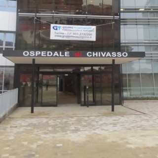 Foto di archivio dell'ospedale di Chivasso