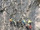 Si fa male lungo la via ferrata dell'Orrido di Foresto: salvata dal Soccorso Alpino