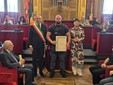 La premiazione in Sala Rossa La premiazione in Sala Rossa
