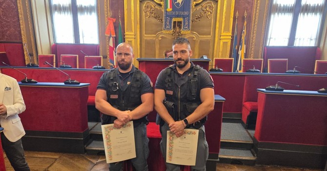 La premiazione in Sala Rossa