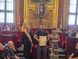 La premiazione in Sala Rossa La premiazione in Sala Rossa