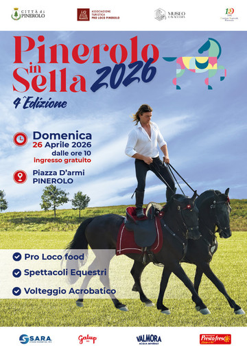 Pinerolo in Sella, quarta edizione tra spettacoli equestri e nuova area food
