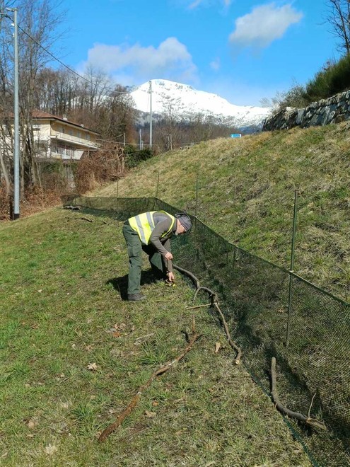 Il posizionamento delle reti e della segnaletica Il posizionamento delle reti e della segnaletica