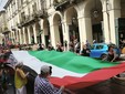 Manifestazione Pro Pal nel centro di Torino
