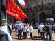 Manifestazione lavoratori davanti alla prefettura di Torino