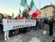Protesta nella zona del trincerone Protesta nella zona del trincerone
