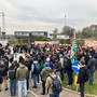 Una delle proteste dei lavoratori di Italdesign Una delle proteste dei lavoratori di Italdesign