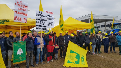 protesta agricoltori coldiretti
