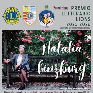 Domani 19 maggio presentazione del Premio Letterario Lions 2025 dedicato a Natalia Ginzburg