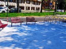 Panchine, murales e punto sosta per bici: nuova piazza pedonale davanti alla scuola "Alvaro-Gobetti" Panchine, murales e punto sosta per bici: nuova piazza pedonale davanti alla scuola "Alvaro-Gobetti"