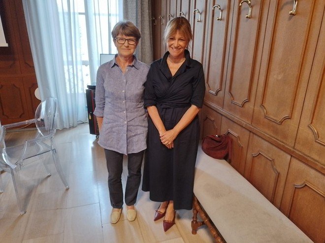 Paola Rasetto ed Elena Apollonio