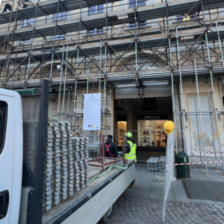 La facciata del palazzo Villa di Villastellone