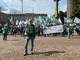 Poste Italiane, il sit-in dei lavoratori in piazza Castello contro la privatizzazione