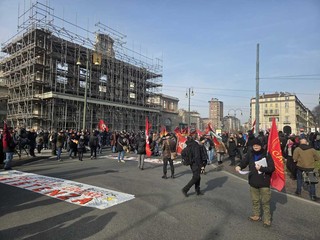 Corteo a favore di Askatasuna