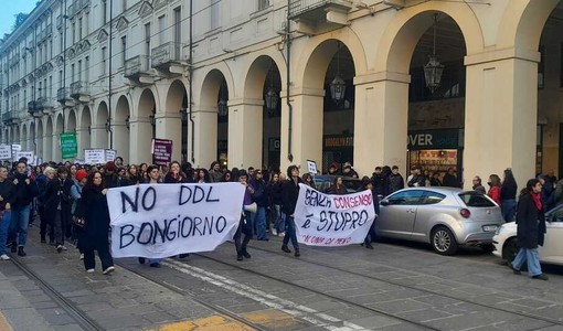Collettivi, associazioni femministe e Cgil in piazza contro il Ddl Bongiorno