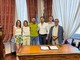 Un momento dell'incontro tra le due delegazioni