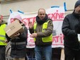 Protesta dei lavoratori Postalcoop