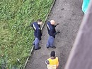 Ritrovato fucile nel prato sotto la casa occupata dai rom in via Bologna: Polizia sul posto