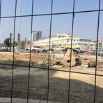 Una immagine di piazza Baldissera Una immagine di piazza Baldissera