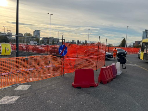 Il cantiere di piazza Baldissera Il cantiere di piazza Baldissera