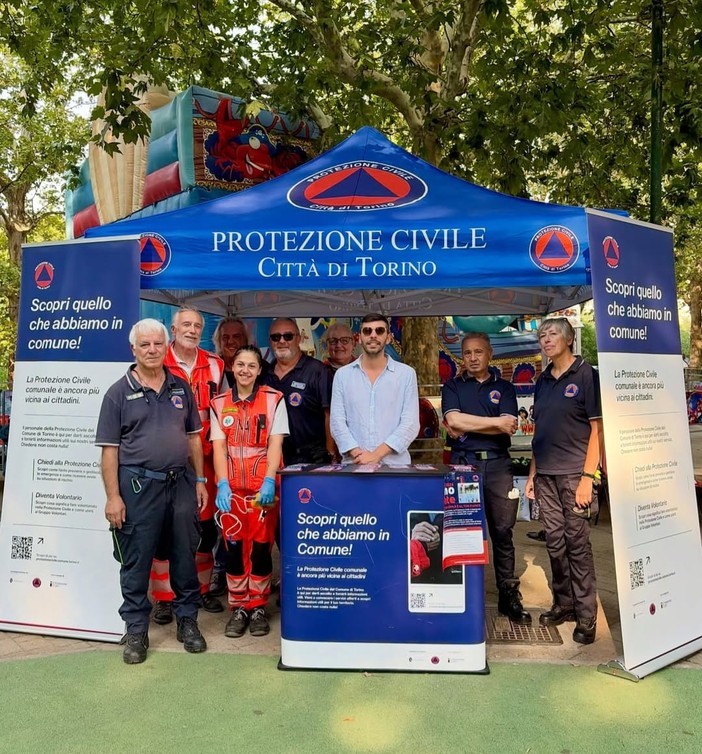 Caldo, la Protezione Civile scende nei parchi: ai Giardini Peppino Impastato consigli e controlli gratuiti