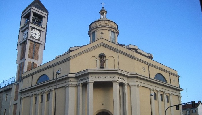 La chiesa della Parrocchie delle Stimmate