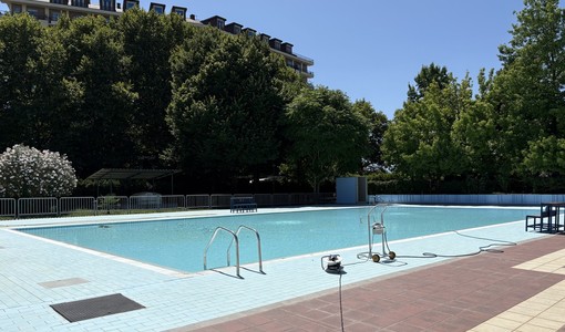 Una immagine della piscina Lombardia