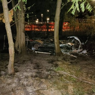 Ancora fiamme in val Susa, a fuoco nella notte il presidio No Tav al cantiere di San Didero