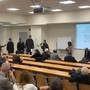 Campus Einaudi occupato, l'incursione del Fuan: "La Direttrice Mastromarino si dimetta" Campus Einaudi occupato, l'incursione del Fuan: "La Direttrice Mastromarino si dimetta"