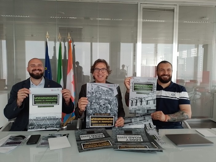 Un momento della presentazione del progetto &quot;Underground&quot;