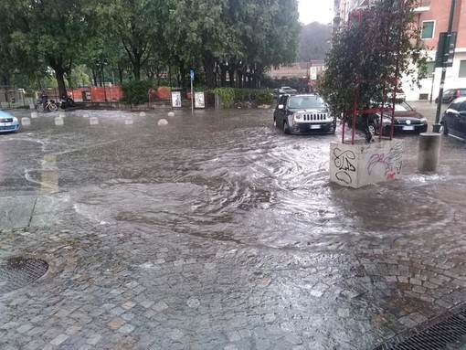 Il temporale di luglio a Torino