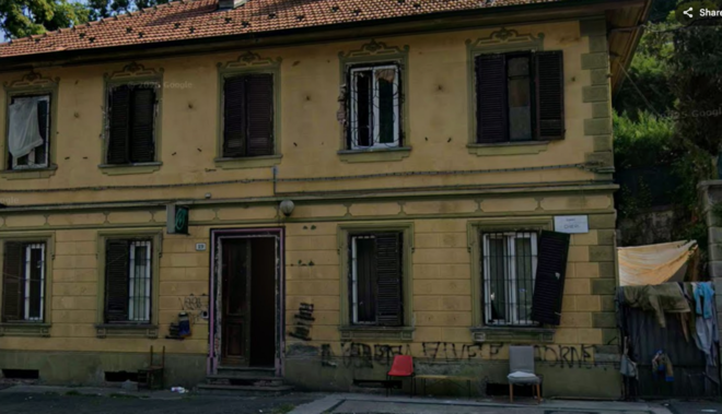 La ex palazzina dei vigili di corso Chieri La ex palazzina dei vigili di corso Chieri