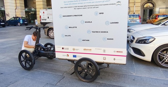 Le Portinerie di Comunità ora hanno le ruote: nasce la "Metropolitana Sociale" Le Portinerie di Comunità ora hanno le ruote: nasce la "Metropolitana Sociale"