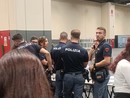 Al test è intervenuta anche la Polizia