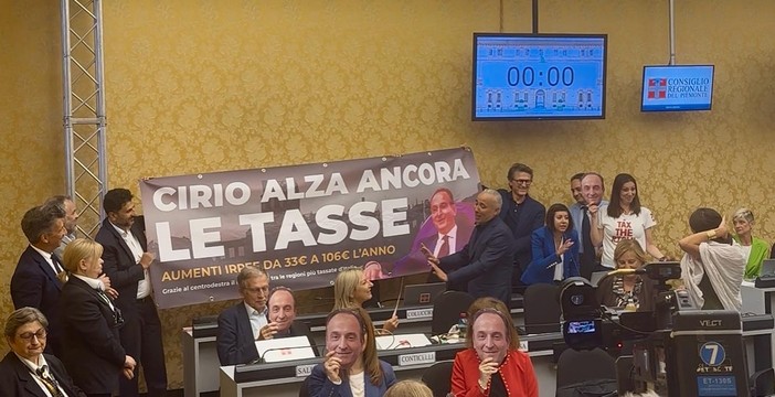 Consiglio regionale, opposizioni all'attacco: &quot;Cirio il grande assente&quot;