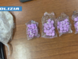 Le dosi di ecstasy rinvenute ai Giardini Montanaro