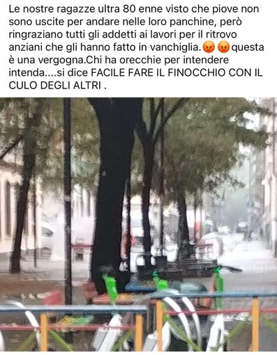 Post polemico nella Circoscrizione 7