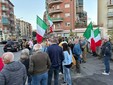 Protesta nella zona del trincerone Protesta nella zona del trincerone