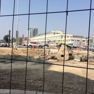 Una immagine di piazza Baldissera