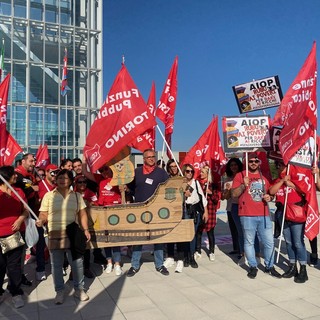 protesta sindacati