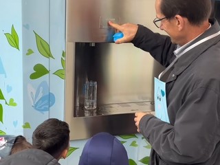 A Moncalieri inaugurata una nuova casetta dell'acqua