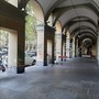 Pulizia portici di corso Vittorio