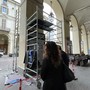 Dopo nuovi binari e &quot;lose&quot;, via Po ripulita da scritte e graffiti