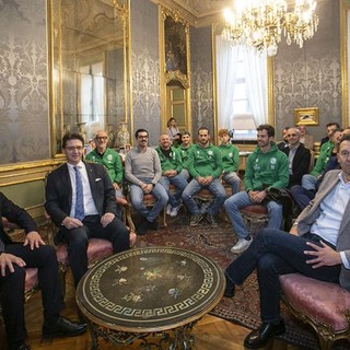 Orgoglio piemontese a Palazzo Lascaris: premiati i Campioni d'Italia di Pallapugno