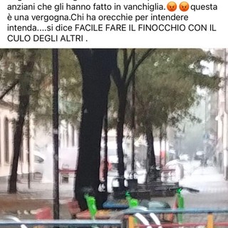 Post polemico nella Circoscrizione 7