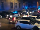 polizia in azione